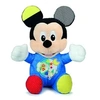 Image de peluche avec musique et Mickey Mousebleu clair