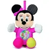 Image de peluche avec musique et Minnie Mouserose pâle