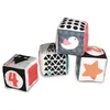 Image de Baby Clementoni - Cubes En Tissu - Noir Et Blanc