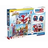 Image de Edukit - Spidey -Coffret apprentissage 4 en 1 - 2 puzzles, 1 mémo, 1 jeu de 6 cubes - Fabriqué en Italie - Dés 4ans