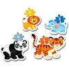 Image de Puzzle de 3-6-9-12 pièces enfant Clementoni Wild Animals My First Multicolore TU 8005125208104