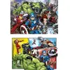 Image de Puzzle de 60 pièces Clementoni Marvel Avengers (x2) Multicolore 27x19 cm 8005125216055
