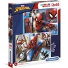Image de Puzzle de 2x60 pièces Educa Borras Marvel Spiderman Multicolore 27x19 cm 8005125216086