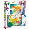 Image de PUZZLES 2x20 pieces - Dinosaures
