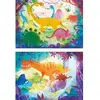 Image de Puzzle de 2 x 20 pièces Clementoni Dionosaurios Multicolore 24x28x4 cm 636117