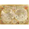 Image de Puzzle de 2000 pièces carte ancienne Clementoni Multicolore 41,8x6x2 cm 634340