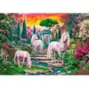 Image de Collection de puzzles de 2000 pièces jardin des licornes Clementoni Multicolore 6x27,80x41,80 cm 634639