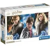 Image de Puzzle de 500 pièces Clementoni Harry Potter Blanc 49x36 cm 8005125355358