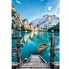 Image de Puzzle 500 pièces + poster : Lac de Braies