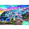 Image de Puzzle 500 pièces + poster : Vue de Grèce