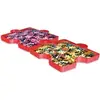 Image de Plateaux organisateur de puzzle Clementoni (x6) Rouge 21x21x9 cm 634059