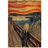 Image de Puzzle 1000 pièces + poster : Le Cri , Munch Clementoni