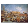 Image de Puzzle 1000 pièces + poster : Le Retour de Bucentor, Canaletto Clementoni