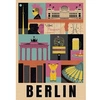 Image de Puzzle 1000 pièces Compact : Style in the City - Berlin Clementoni
