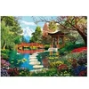 Image de Puzzle 1000 pièces + poster : Jardins du Fuji