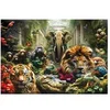 Image de Puzzle Compact 1000 pièces : Jungle Mystique
