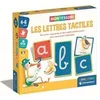 Image de Montessori - Les lettres tactiles - Jeu éducatif pour apprendre l'alphabet - 26 cartes lettres rugeuses - Dés 3 ans