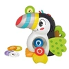 Image de Baby - Milan, le toucan gourmand - Jeu éducatif avec fonctions éléctroniques - Bec lumineux - Ailes en tissu