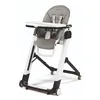 Image de PEG Siesta Follow Me Chaise Haute dès la Naissance, Inclinable avec Fonction Transat, Double Plateau, 9 Hauteurs, 4 Roues, Pliable et Compacte, 0-3 Ans (0-15 kg), Ice en occasion ou reconditionné