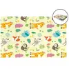 Image de Tapis Madmat Foresta Jaune 200x1x150 cm 705000256