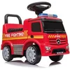 Image de Jeux de voiture pompier Sport One Ride-on Mercedes-benz Rouge 62,5x28,5x45 cm 100050241