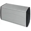 Image de Coffre malle boîte de rangement en résine 120x54xh57cm gris extérieur 120Qblack