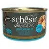 Image de Schesir Après La Tombée De La Nuit Filet De Poulet Avec Bouillon D'oeufs De Caille Nourriture Humide Pour Chats 80g