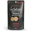 Image de Schesir After Dark, Goût de Poulet au Boeuf en Souris, Nourriture Humide complète pour Chats Adultes (sachets12 de 80 g) en occasion ou reconditionné