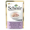 Image de Schesir En Gelée Thon Et Poulet Au Jambon Nourriture Humide Pour Chats 85g