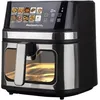 Image de Melchioni Family | GAIA PLUS Friteuse à Air avec Double Résistance 8L, Noir en occasion ou reconditionné