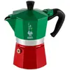 Image de Bialetti Cafetière Moka Express Italia Tricolor Collection 3 Tasses One Size