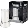 Image de Bialetti - Nouvelle machine à expresso italienne Venus Induction en acier inoxydable, adaptée à tous les types d'assiettes, 4 tasses à café (170 ml), argentée, Argent en occasion ou reconditionné