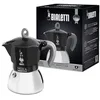 Image de Bialetti - Moka Induction, Cafetière Moka, Convient à Tous Les Types de Plaques de Cuisson, 6 Tasses d'Espresso (280 Ml), Noir en occasion ou reconditionné