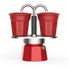 Image de Set mini Express 2 tasses rouge - - Rouge - Aluminium