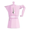 Image de Cafetière italienne 6 tasses rose pastel 0009064