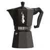 Image de Cafetière Moka Exclusive noire 6 tasses - - Noir - Aluminium