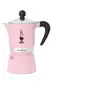 Image de Cafetière italienne 6 tasses rose pastel 0006546