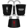 Image de Cafetiere italienne Set Mini e press Collection Stranger Things Avec 2 tasses