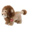 Image de lion en peluche brun 15cm