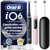 Image de Brosse à dents électrique Oscillo-Rotative - 5 Modes, Rechargeable USB, Technologie iO, Capteur de pression, Ecran interactif - Noir, Rose
