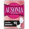 Image de Ausonia Ultrafinaplus Nuit En Compresses 10 Unités One Size