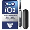 Image de Oral-B Brosse à Dents Electrique iO 3 avec 1 Brossette de Rechange, Noire en occasion ou reconditionné