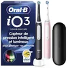 Image de Oral-B Brosses à Dents Electriques iO 3 Duo, 2 Brossettes, Noire et Rose en occasion ou reconditionné