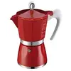 Image de Cafetière italienne 6 tasses rouge Gat 103006ro