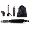 Image de Bellissima 11886 brosse soufflante et fer à lisser Brosse soufflante à air chaud A chaleur Noir, Rose 800 W 1,8 m