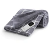 Image de Couverture Chauffante - - Plaid Chauffant 150X110 Cm - 6 Températures - Tissu Toucher Velours Et Sherpa - Lavable En Machine