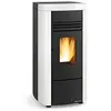 Image de Poêle à granulés de bois 8kw angelaevoblanc