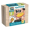 Image de Jeu musical - LISCIANI - Montessori Box - L'ouie - Tambourin en bois - Rythme et audition - Activités Montessori