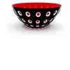 Image de Saladier 25 cm le murrine noir guzzini 279425146