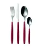 Image de Ménagère 24 pièces rouge - 11070055 -